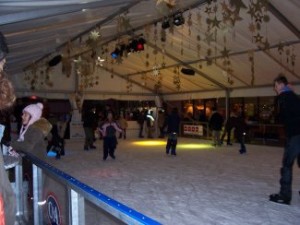 The ice rink in Bad Homburg