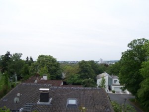 View towards Frankfurt